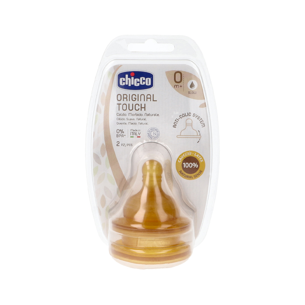 Biberón Chicco Original Touch 0 M+ - Resistente, suave y anticólico