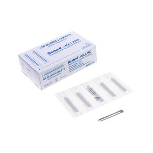 Lanceta de sangre Romed-Holland caja de 200 uds